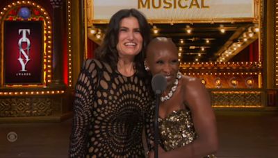 ‘Wicked’ Stars Idina Menzel & Cynthia Erivo Bring Their “Green Girl Power” To The 2024 Tony Awards