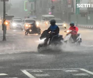 快訊／不止松機！午後暴雨台中機場15:38暫停地面作業 部分航班延誤