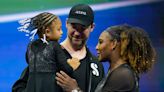 Serena’s daughter, Olympia, sports beads, like Mom years ago