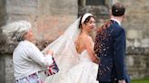 Just Stop Oil protester crashes George Osborne’s wedding and showers newlyweds in orange confetti
