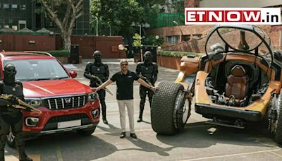 ‘Mission was to invade Mumbai…’ - Anand Mahindra test drives MASSIVE 6,000 kg 'Bujji' used in Prabhas starrer Kalki 2898 AD