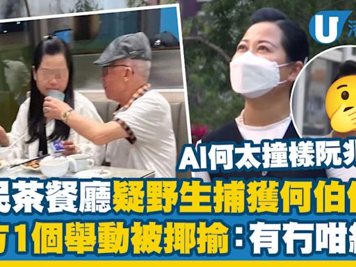 網民茶餐廳疑野生捕獲何伯何太！男方1個舉動被揶揄：有冇咁細心？AI何太撞樣阮兆祥？