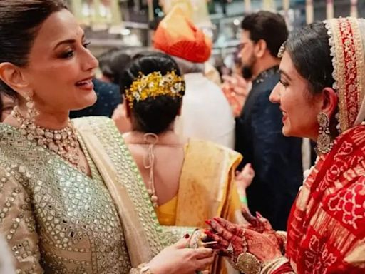 Sonali Bendre shares UNSEEN pictures from Anant Ambani- Radhika Merchant's marriage; says 'The wedding was truly amazing' | Hindi Movie News - Times of India