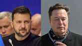 Elon Musk publicó un meme que le hace burla a Zelensky y despertó una ola de indignación en Ucrania