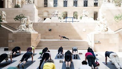 Yoga among masterpieces: Paris' Louvre opens its galleries for sweaty Olympic-style workouts