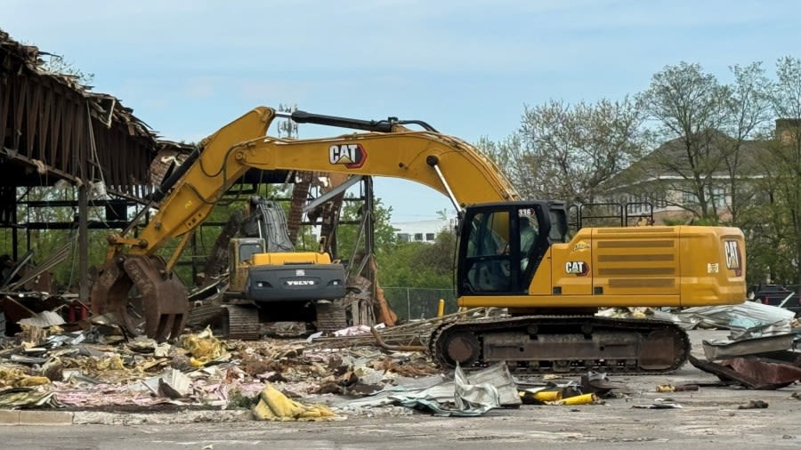 Demolition underway for Acrisure Amphitheater