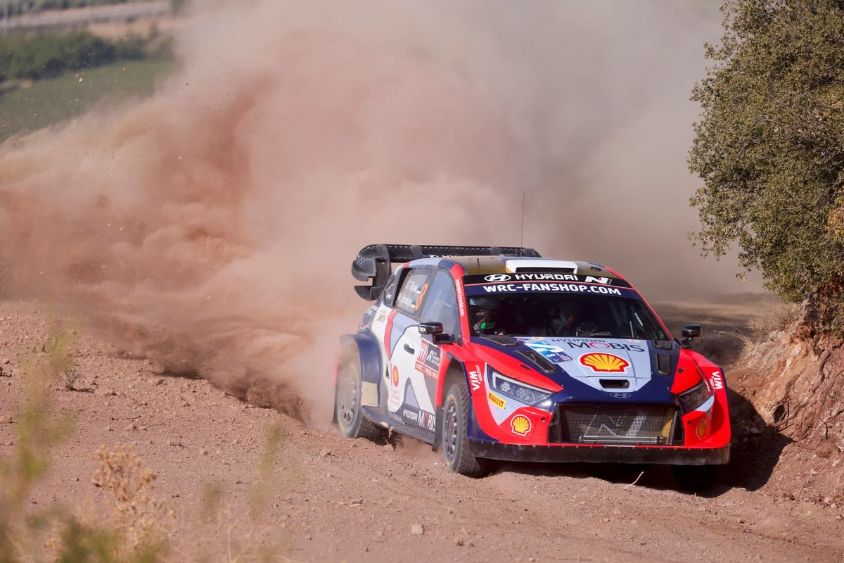 WRC Acropolis Rally: Ogier power issue hands Tanak healthy lead