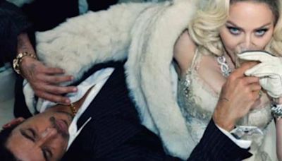 Madonna y Alberto Guerra: Provocación y sensualidad en imágenes