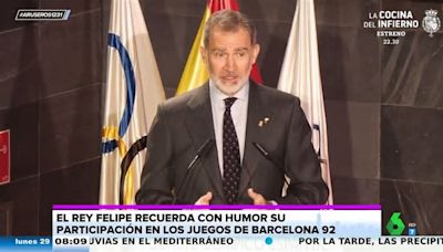 El rey Felipe y su discurso más divertido delante de la reina Letizia: "Es una alegría veros y comprobar que no estáis mal"