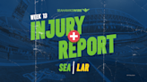 Seahawks Week 13 injury report: 6 players sit out on Wednesday
