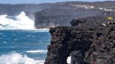 Massive waves have damaged an ancient arch at a national park in Hawaii. Now could be your last chance to see it.