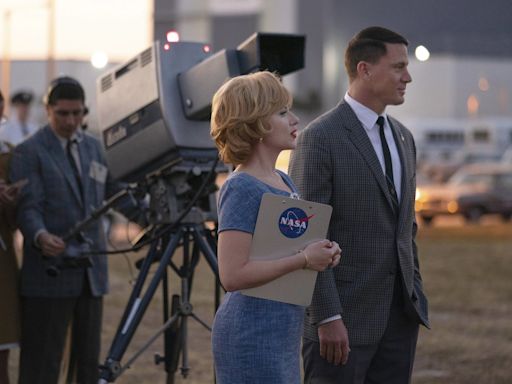 Movie Review: Scarlett Johansson lends star power to earthbound ‘Fly Me to the Moon’