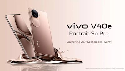 Vivo V40e launched in India with MediaTek Dimensity 7300 processor: Price, specs