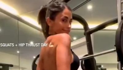 Lionel Messi's wife mocked for 'posting squat videos to strangers'