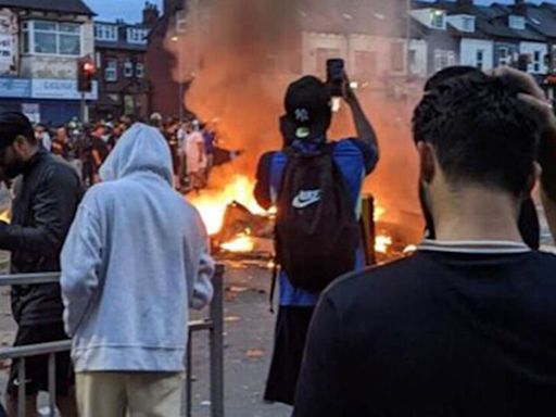 Britain’s night of chaos as Leeds burns, London violence erupts and teen stabbed