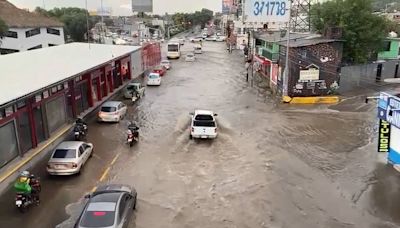 VIDEO: Lluvias y granizo inundan Ecatepec y Tecámac; Mexibús suspende servicio en Líneas 1 y 4 | El Universal