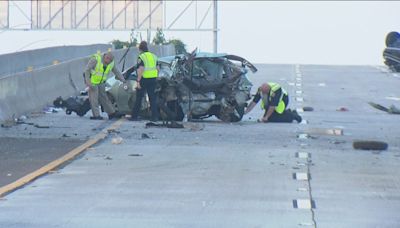 Multi-vehicle fatal crash shut down SB SR-163 in Kearny Mesa