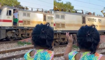 Video Of Little Girl Waving At Loco Pilot On Moving Train Is Making Internet Nostalgic - News18