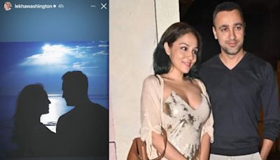 Imran Khan's girlfriend Lekha Washington shares their first romantic pic on social media, she makes it official!