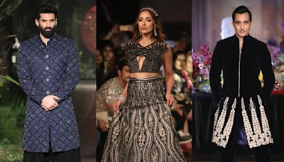 India Couture Week 2024 Day 3: Aditya Roy Kapur, Malaika Arora, Rahul Khanna turn showstoppers for Kunal Rawal, Siddartha Tytler