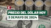 ¡Peso se recupera y avanza! Precio del dólar hoy 3 de mayo de 2024 en bancos de México