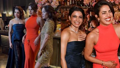 Samantha Ruth Prabhu and Priyanka Chopra Reunite in London, Citadel Girls Share a Hearty Laugh | Pics - News18