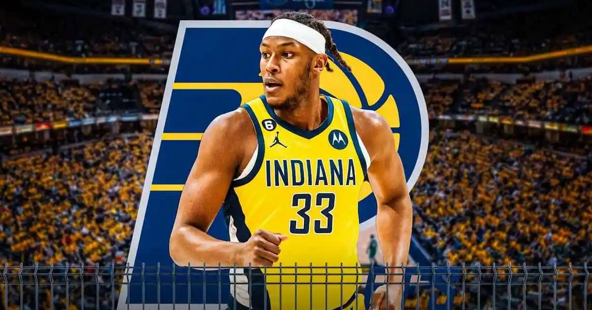 Myles Turner Supports Caitlin Clark’s Fever vs. Aces