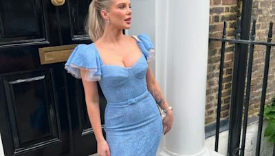 Helen Flanagan looks stunning as she returns to the Celebs Go Dating agency