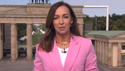 'What's Sally doing at the Euros!' - Fans slam BBC Breakfast host Sally Nugent's presence in Berlin