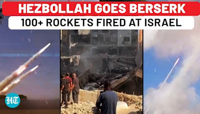 Hezbollah Goes On Rampage, Rockets Strike Israeli Army HQ Near Safed, Galilee, Haifa | Watch