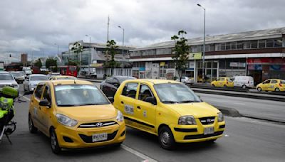 Así está la movilidad en Bogotá por el paro de taxistas: Ya hay afectaciones en algunos puntos