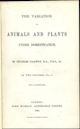La variazione degli animali e delle piante allo stato domestico