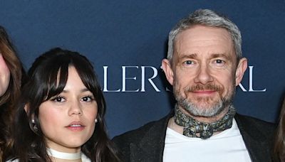 Martin Freeman Claps Back at Backlash Over His Age-Gap Relationship With Jenna Ortega in New Film