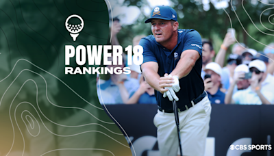 The Power 18 golf rankings: Bryson DeChambeau rounds out top four as Patrick Cantlay, Tony Finau surge