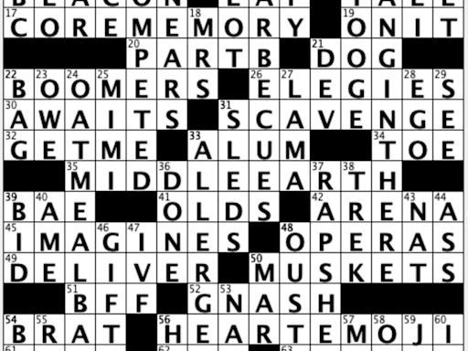 Off the Grid: Sally breaks down USA TODAY's daily crossword puzzle, Front and Center