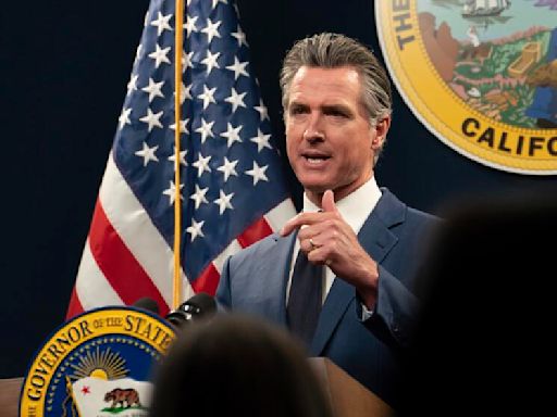 Newsom and Democratic lawmakers announce ballot measure to rival more conservative crime reform