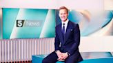 Dan Walker forgot his trousers for today's Channel 5 news show