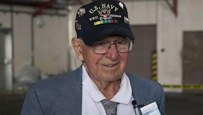 Un veterano de la Segunda Guerra Mundial murió camino a la celebración del Día D