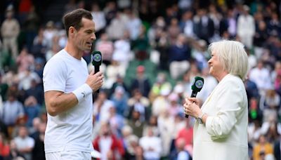 Sue Barker addresses 'painful' moment with Andy Murray after he broke down
