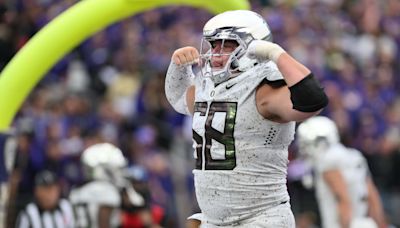 Oregon Football's Jackson Powers-Johnson: "Made In A Lab" For Las Vegas Raiders