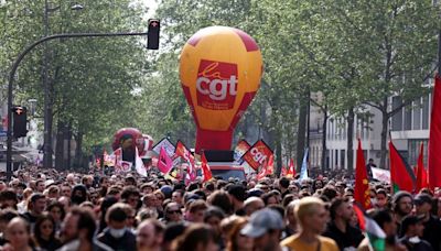 Jornadas del 1 de Mayo en el mundo: trabajadores demandan mayores derechos laborales y aumentos salariales - La Tercera