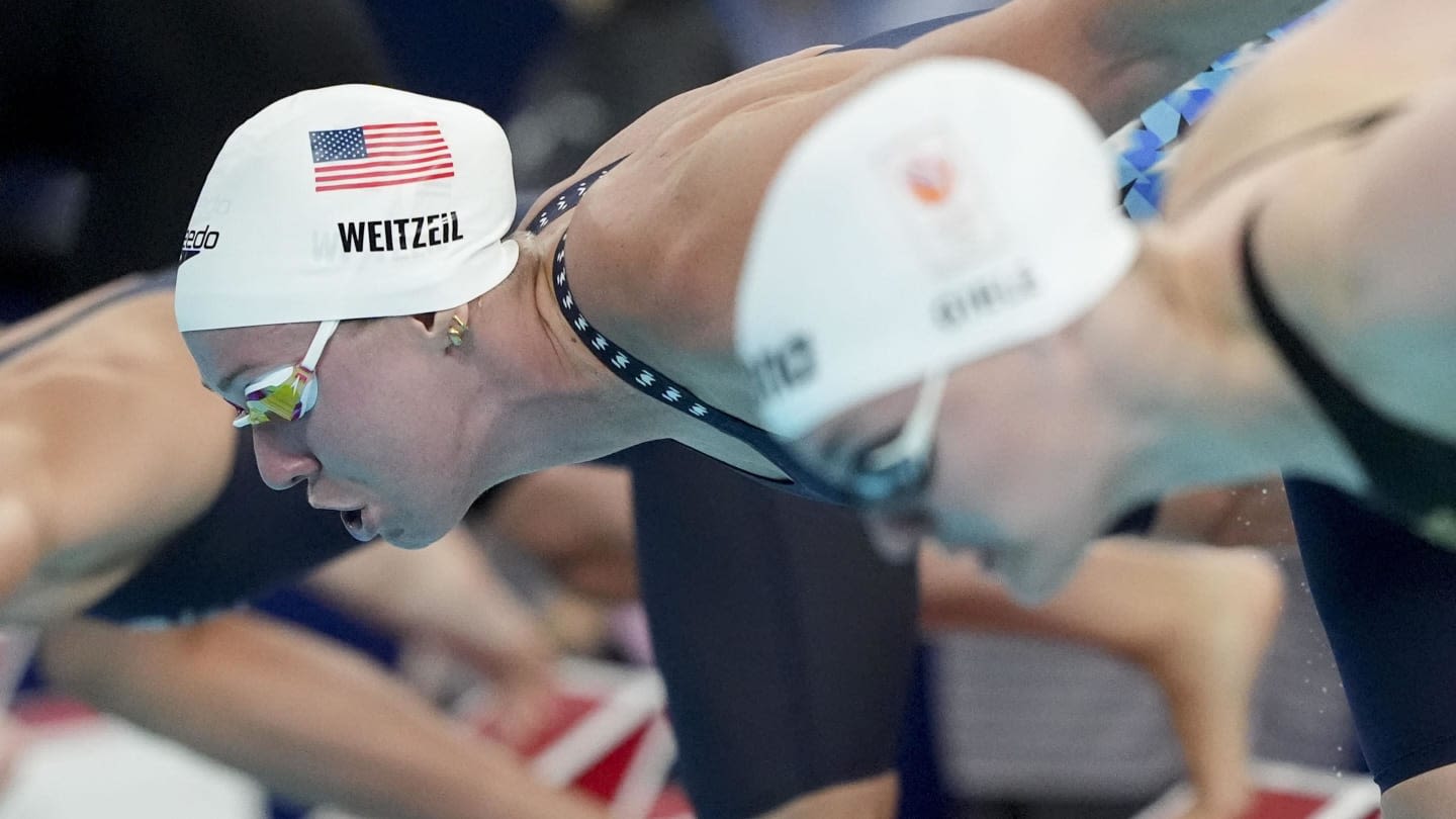 Cal at the Olympics: Abbey Weitzeil in Position for Another Relay Medal