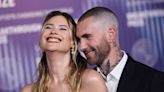 Adam Levine and Behati Prinsloo Are All Laughs on Rare Red Carpet Date Night