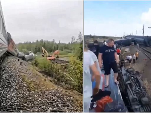 Russia Train Derailment: Passenger Train Derails After Collision With Truck; Dozens Injured