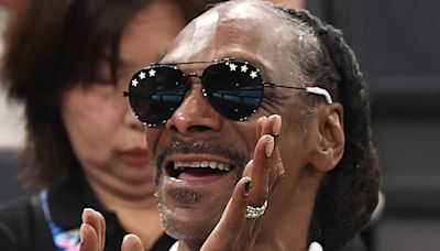 Snoop Dogg supports Team USA gymnasts during 2024 Paris Olympics