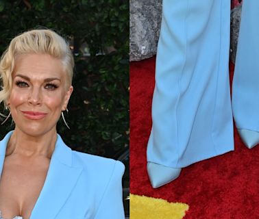 Hannah Waddingham Goes Monochromatic in Blue Louboutins for ‘The Fall Guy’ Premiere