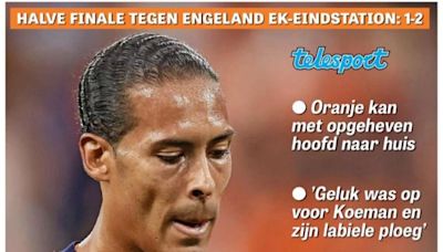 Dutch newspapers react to ‘scandalous’ penalty as England beat Netherlands in Euro 2024 semi-final