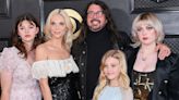 Dave Grohl's wife and children as he announces baby with mystery woman