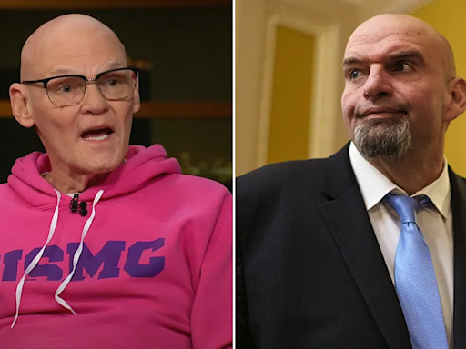 James Carville calls Sen. Fetterman a 'great backstabber,' says he 'must be dealt with'