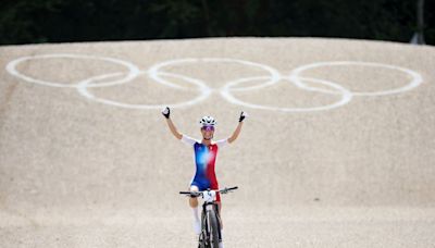 Paris Olympics: Pauline Ferrand-Prévot takes stunning women's cross-country mountain bike gold for France